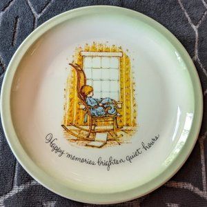 REDUCED Vintage Holly Hobbie Collector’s Plate - c 1972